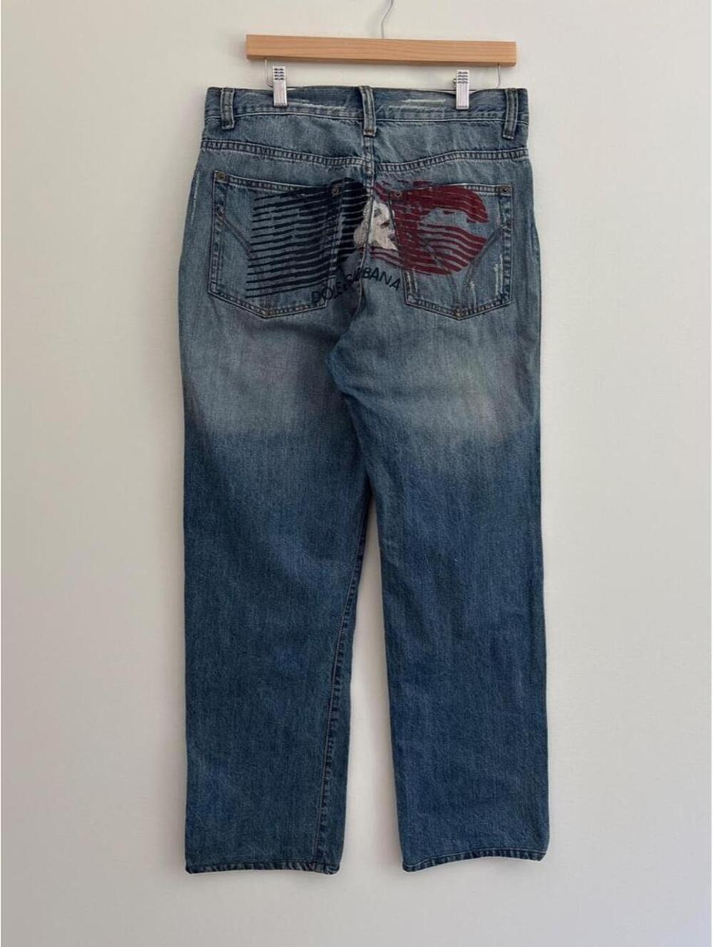Dolce and Gabbana baggy y2k